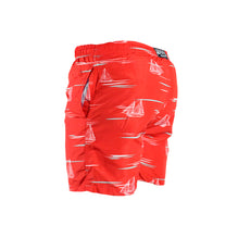 Aerofly T.B. Estampado Caballero Af2232 Rojo con Barcos
