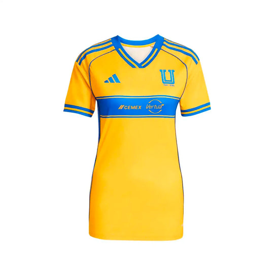 Adidas Jersey Tigres Local 25/26 Dama Jj2209
