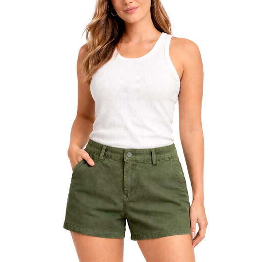 Short Lasbro Cargo Mujer Susy Lj24571 Olivo