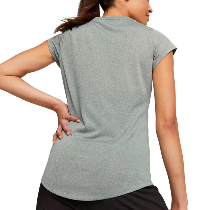 Playera Puma Performance Heather Cat 520320 48 Mujer - vista 4