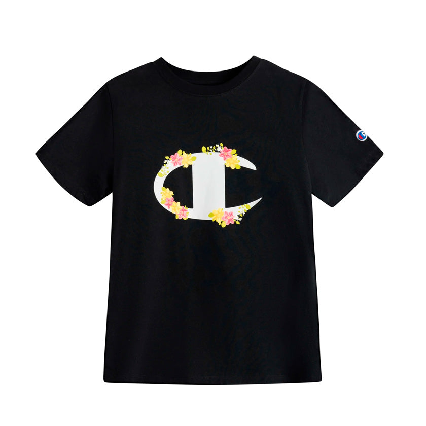 Playera Champion Logo Floral Gp01Wfw25007130 Mujer