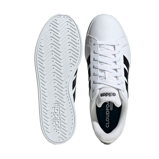 Tenis Adidas Grand Court Base 3.0 Jr4613 Hombre - vista 4
