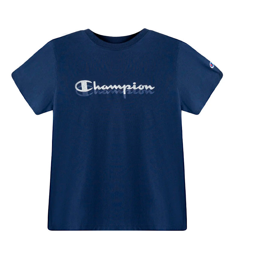 Playera Champion Script Glitter Tee Gp01Wfw25006230 Mujer