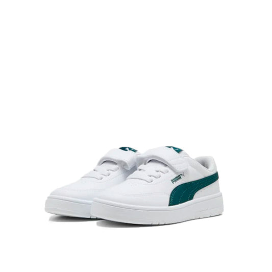 Tenis Puma Court Classic Clean Ac+ Inf 403752 01 Infantil - vista 3