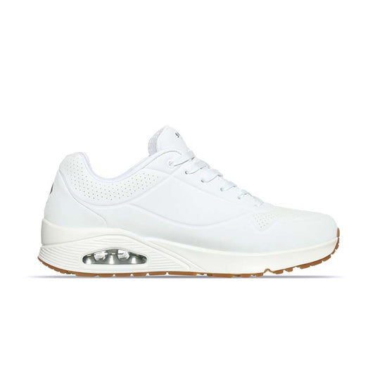 Tenis Skechers Uno Calzado Cab Bco 52458Wht Hombre