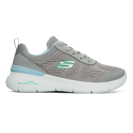 Skechers Calzado Dama Gri/Azu 150370Gylb