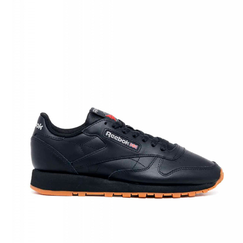 Tenis Reebok Classic Leather 100008493 para hombre casual color negro