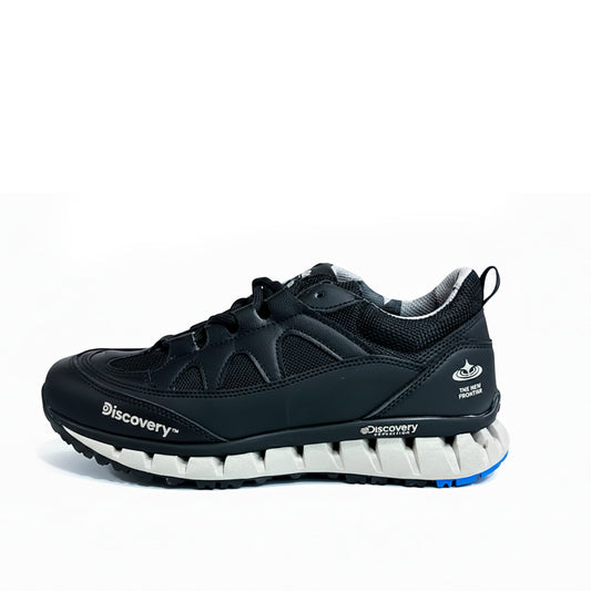 Tenis negros Discovery Tai 2345 Hombre senderismo