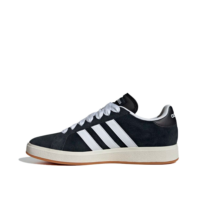 Tenis Casuales Adidas Grand Court Base Ih6184 Hombre Negro