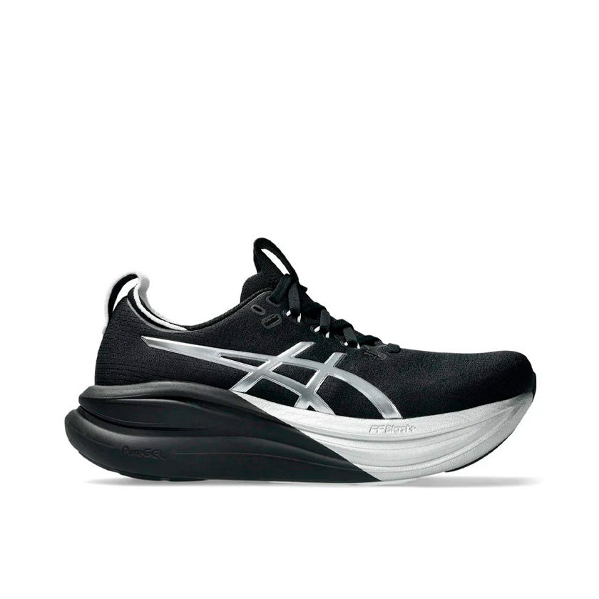Tenis Asics Ahq Gel-Nimbus 28 Platinum 1012B978.001 Mujer