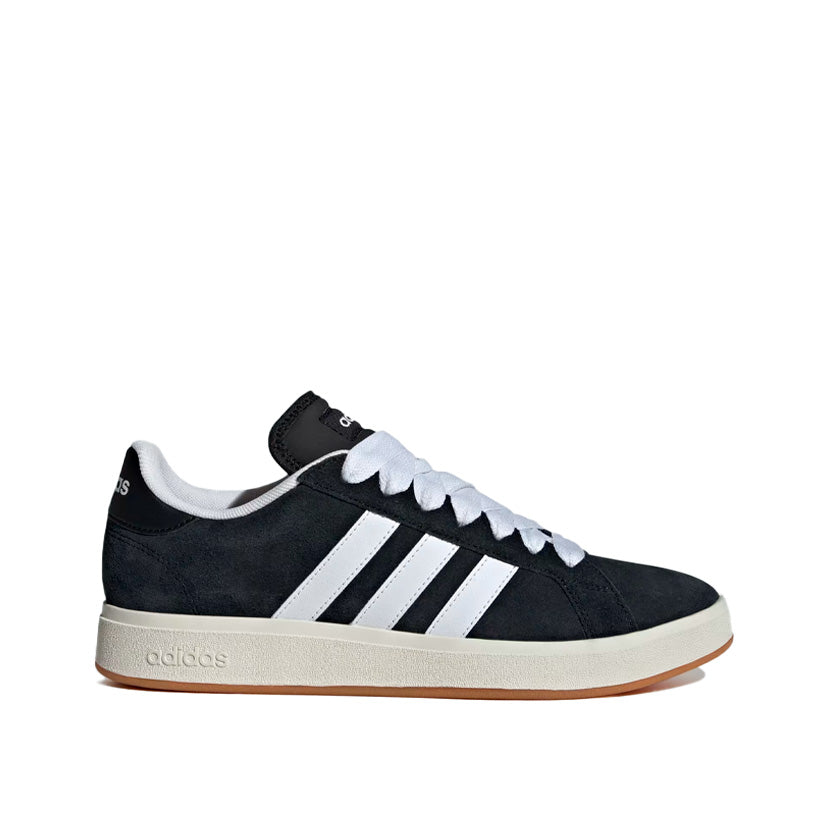 Tenis Casuales Adidas Grand Court Base Ih6184 Hombre Negro