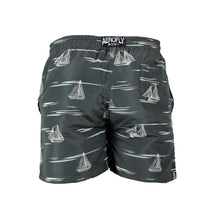 Aerofly T.B. Estampado Caballero Af2232 Gris con Barcos