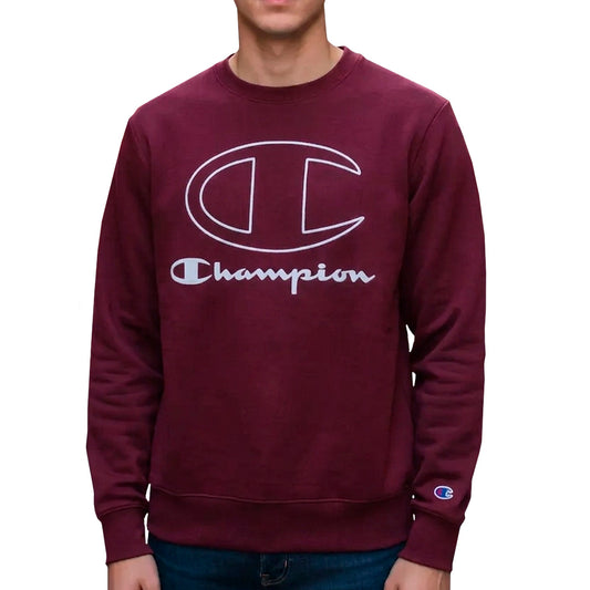 Sudadera Champion Logo Script Crew Off Crfw24W14M07 para hombre - vista 4