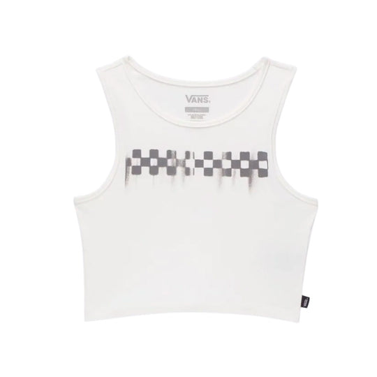 Vans Check Wash Fitted Vn000Mc0Wht