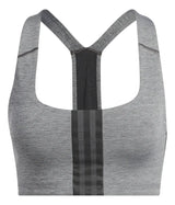Top Adidas PWI MS OFF HC5372 Gris Negro Mujer