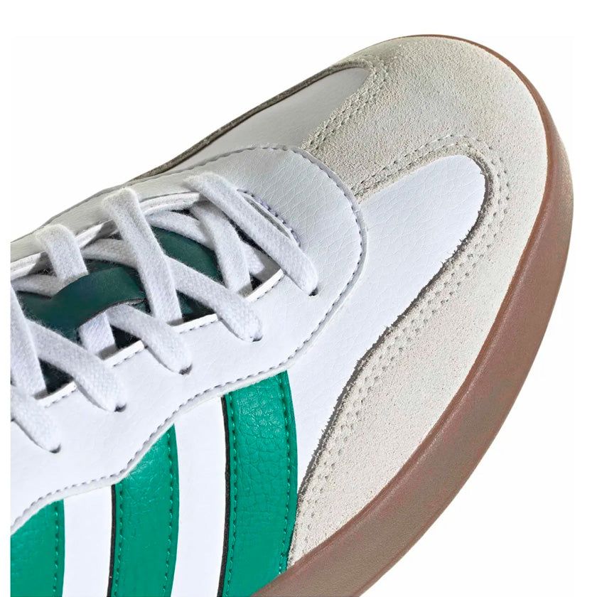Tenis Adidas Barreda JP5928 para hombre casual color blanco con verde