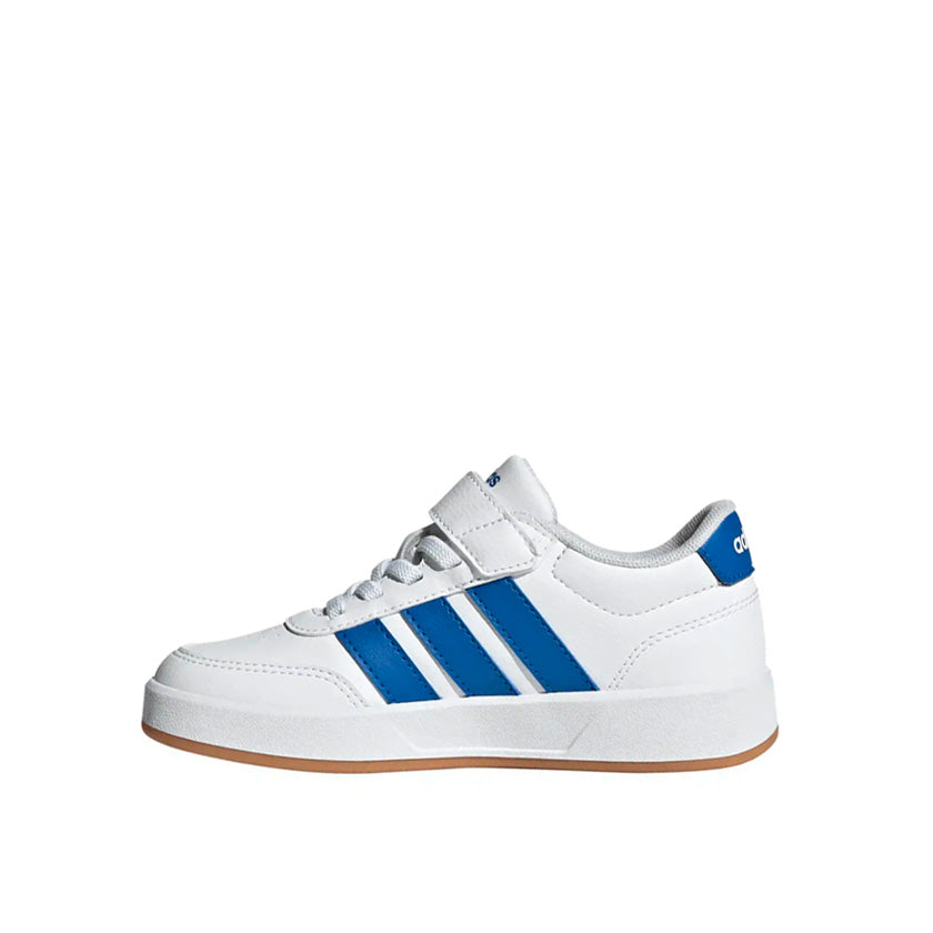 Tenis adidas Breaknet 3.0 JS3686 en color blanco con azul para niño casuales