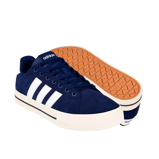 tenis casuales adidas Daily 4.0 IF4503 en color azul marino para joven o mujer