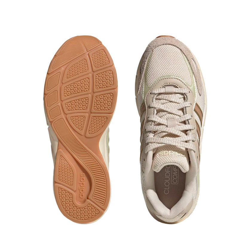 Tenis Adidas Eclyptix 2000 KK3503 para mujer de color beige de uso casual