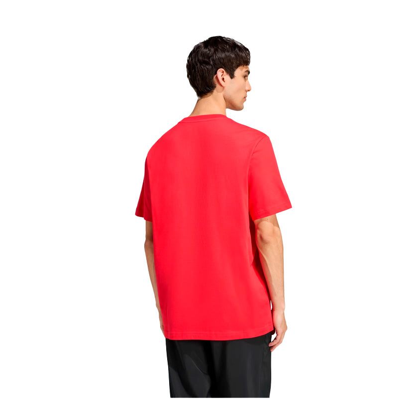 Playera Adidas M Stad Colleg KB4927 para hombre de color roja de uso casual