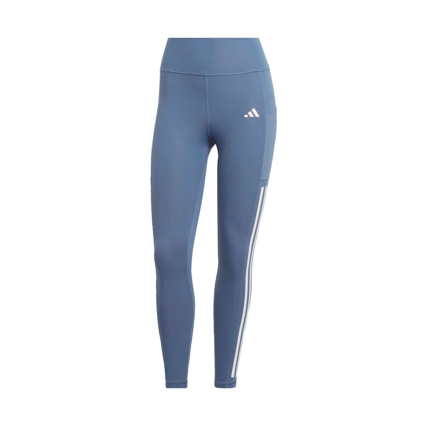leggings adidas Opt 3S 1/1 IT9131 en color azul para mujer entrenar