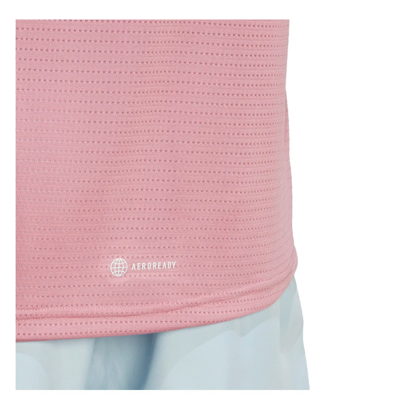 Playera Adidas Own The Run Tee IM2530 para hombre de color rosa de uso para entrenamiento