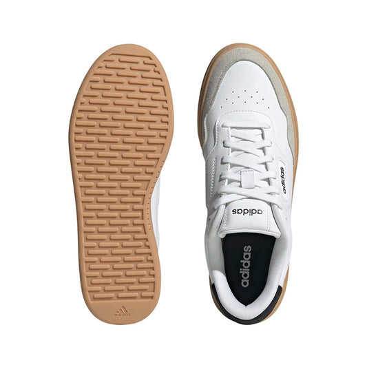 Tenis Adidas Park St 2.0 JQ6024 para mujer/joven de color blanco con gris de uso casual