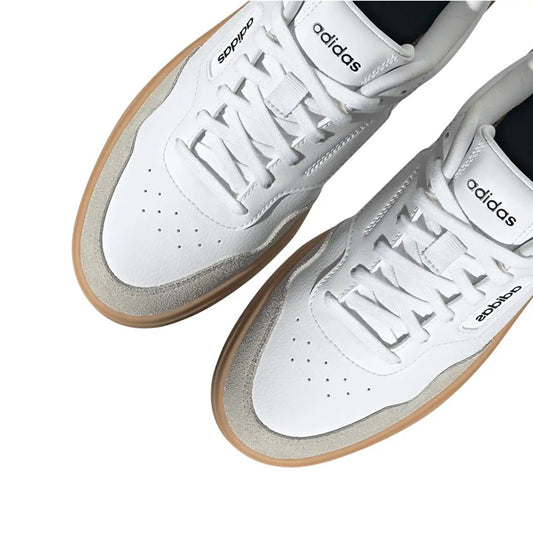 Tenis Adidas Park St 2.0 JQ6024 para mujer/joven de color blanco con gris de uso casual