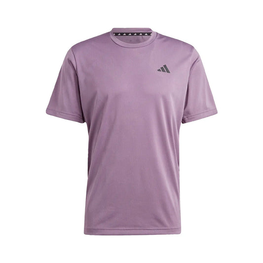 Playera Adidas TR-ES+ Camo Tee IJ9606 para hombre de color morado de uso para entrenamiento
