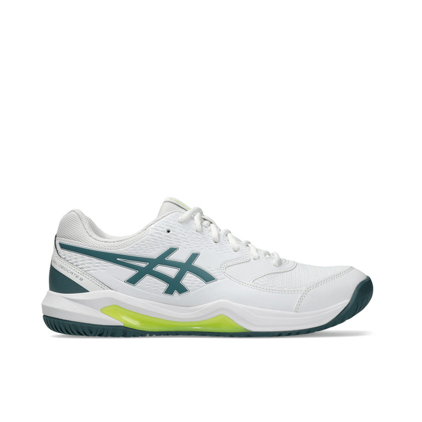Tenis Asics Gel-Dedicate 8 1041A408.108 para hombre pádel color blanco con verde