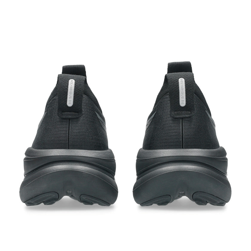 Tenis Asics GEL-Nimbus 28 1011C127.001 para hombre de color negro de uso para correr