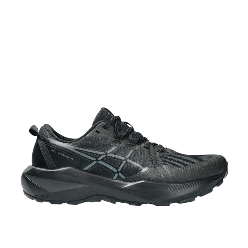 Tenis Asics GEL-Venture 11 1012B933.003 para mujer de color negro de uso para senderismo