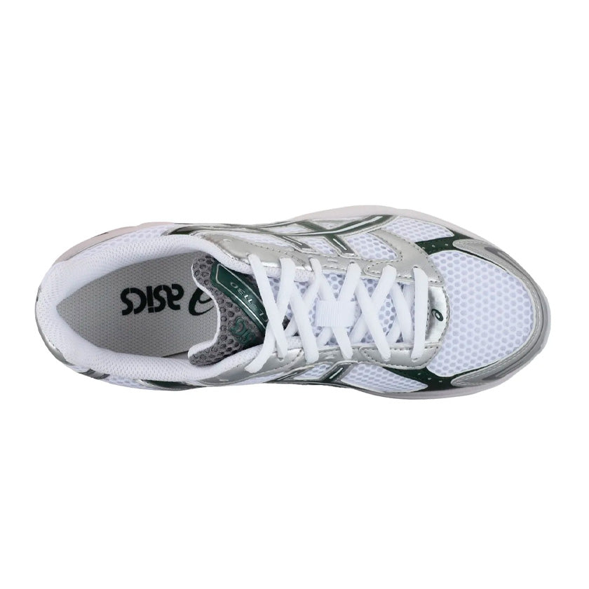 Tenis Asics Gel-1130 1203A609.106 unisex casual color blanco con gris