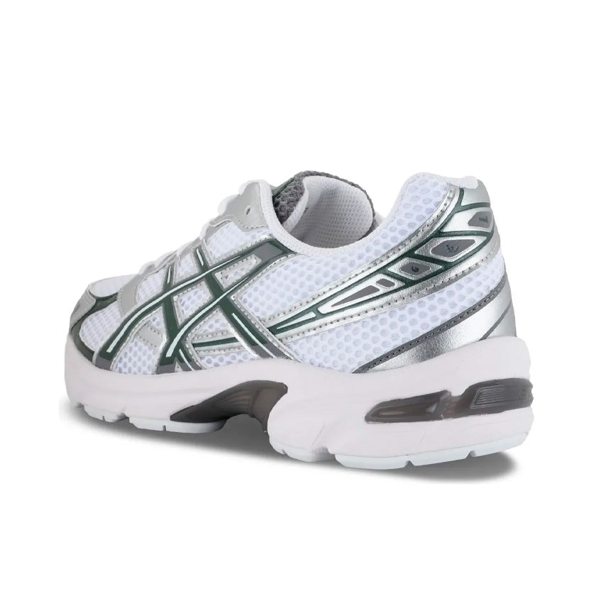 Tenis Asics Gel-1130 1203A609.106 unisex casual color blanco con gris