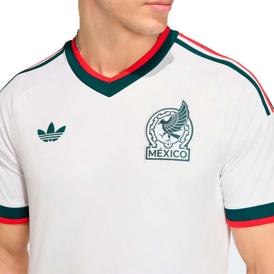 Jersey Adidas México Visita 2026 Jy5538 Mundial 2026 Blanca 