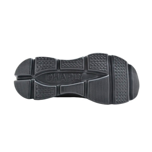 Tenis Charly 1087636 para hombre entrenamiento color negro
