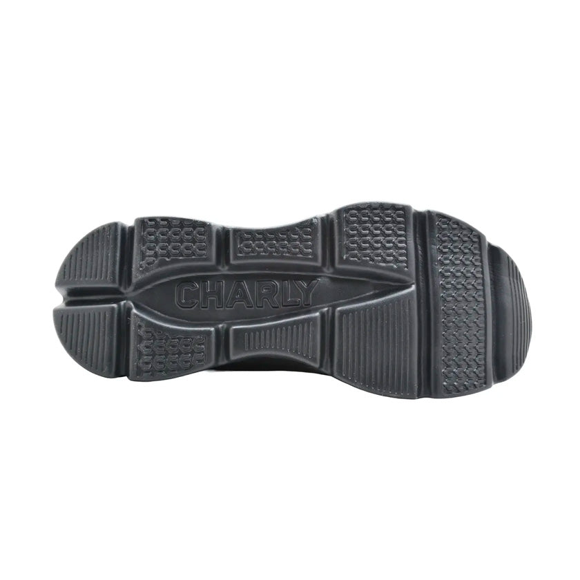 Tenis Charly 1087636 para hombre entrenamiento color negro