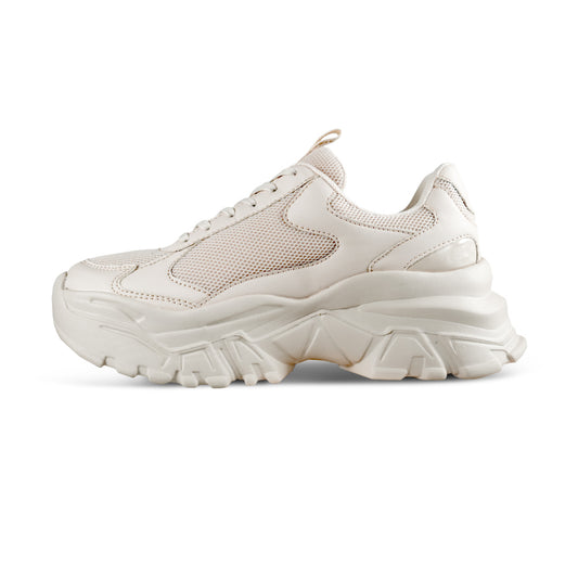 Lasbro Calzado Dama Deluxe Chunky (Beige) - vista 2