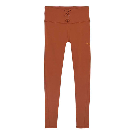 Legging Puma Train Cloudspun Rib Tight OFF 524792-81 Café Dama