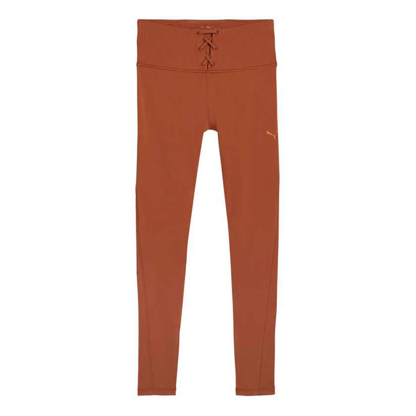 Legging Puma Train Cloudspun Rib Tight OFF 524792-81 Café - Dama