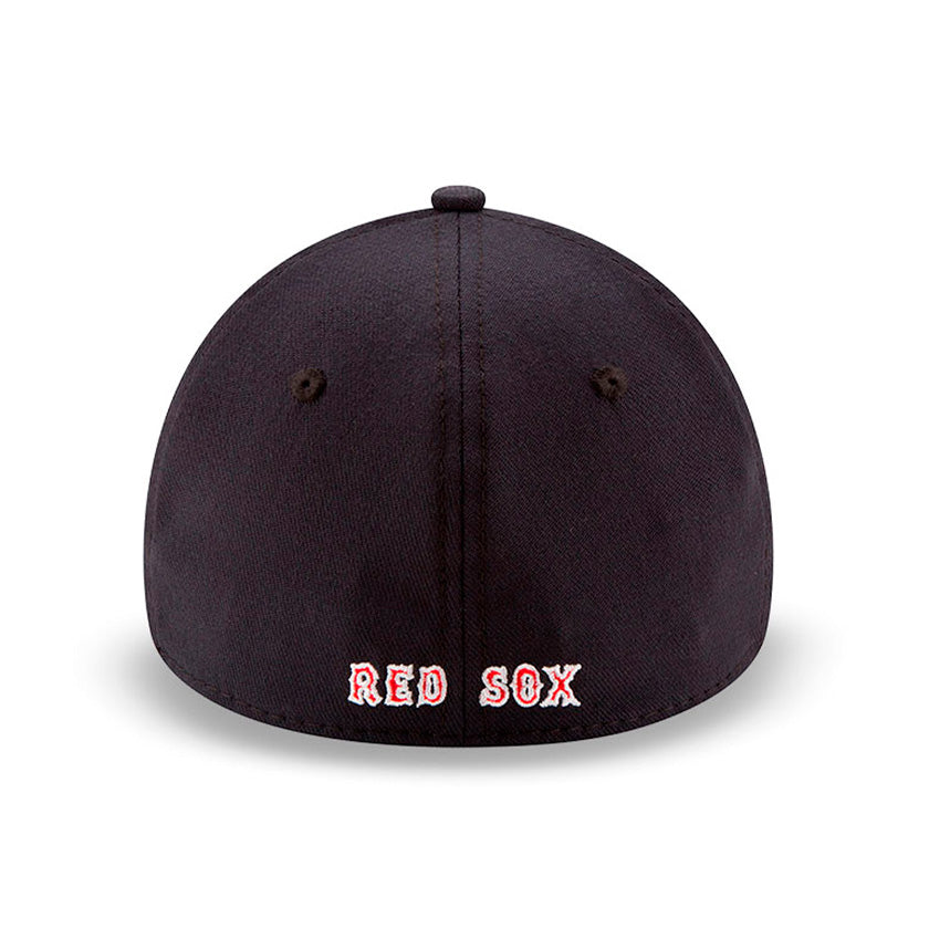 Gorra New Era Team Classic 39THIRTY BOSRED GM 10975835 unisex de color negro con logo rojo de Boston Red Sox de uso casual