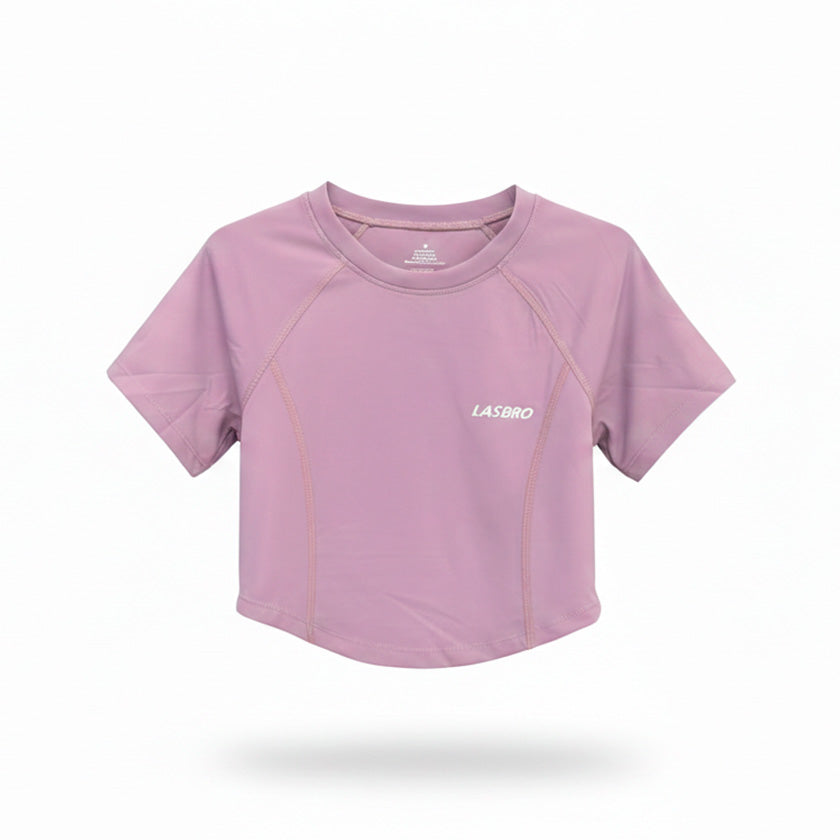Lasbro Crop Top Lulu 2315 Lila Mujer