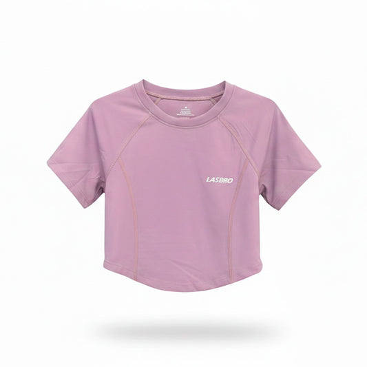Lasbro Crop Top Lulu 2315 Lila Mujer