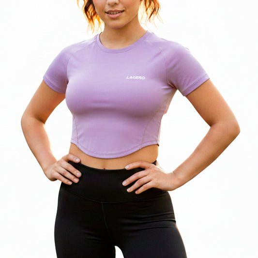 Lasbro Crop Top Lulu 2315 Lila Mujer - vista 2