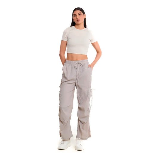 Pantalon Everlast Hyper Flex Fitness Advanced S28878 Gris Dama