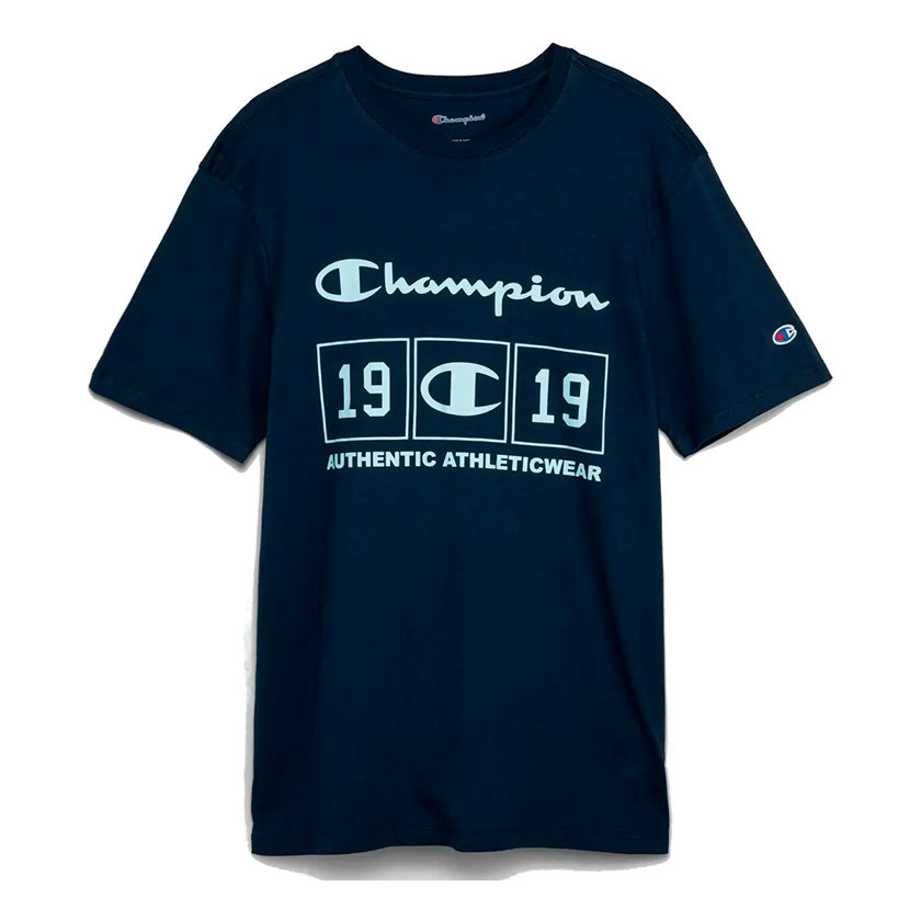 Playera Champion 19 C 19 Script GP01MFW25017230 Marino - Hombre