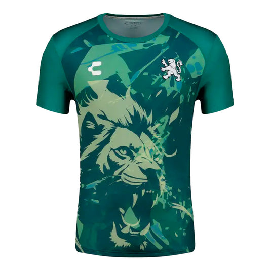 Playera Charly Fútbol Entrenamiento León 26-27 5034040300 Verde Mujer