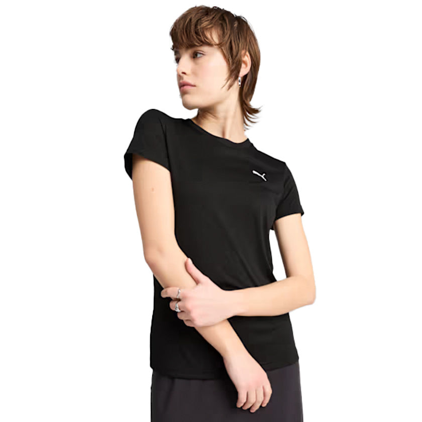 Playera Puma Essentials Poly Tee 682376 01 Negro - Dama
