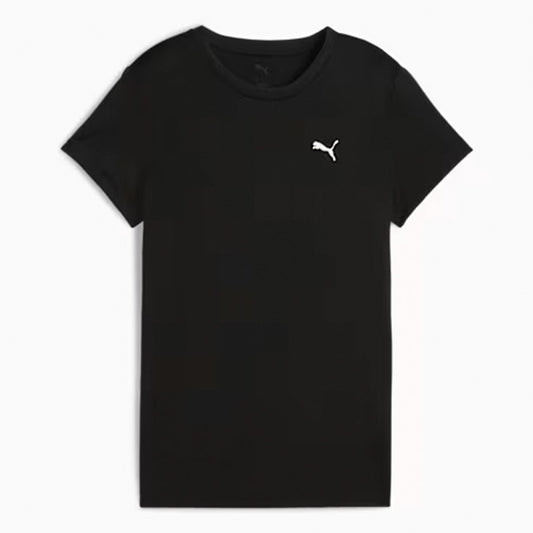Playera Puma Essentials Poly Tee 682376 01 Negro Dama