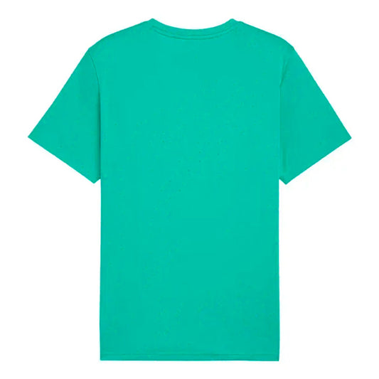 Playera Puma Essentials Solid 525921 40 Verde Negro Dama - vista 2